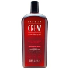 Šampūnas nuo plaukų slinkimo American Crew, 1000 ml цена и информация | Шампуни | pigu.lt