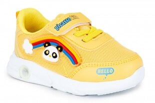 Sportiniai batai vaikams Picasso 340910025102, geltoni kaina ir informacija | Sportiniai batai vaikams | pigu.lt