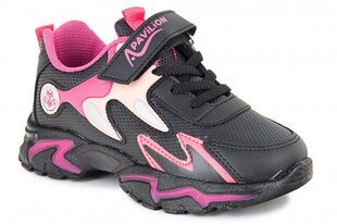 Sportiniai batai mergaitėms Pavilion 341004030715, juodi kaina ir informacija | Sportiniai batai vaikams | pigu.lt