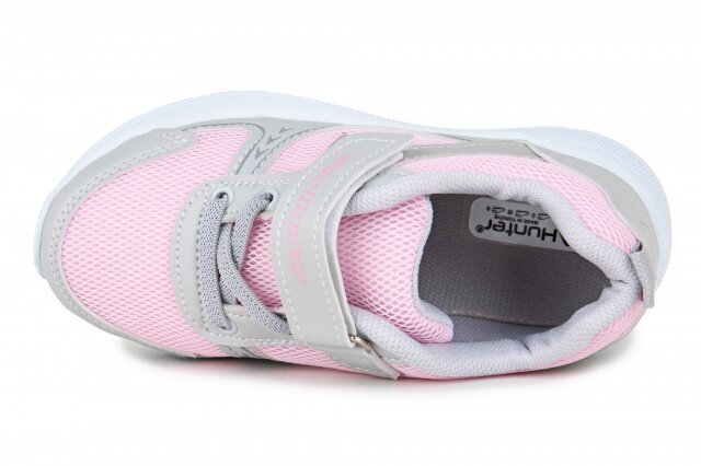 Sportiniai batai mergaitėms New Hunter 342360030406, pilki/rožiniai kaina ir informacija | Sportiniai batai vaikams | pigu.lt