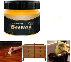 Mintiml-Beeswax natūralus bičių vaškas baldų poliravimui, 85g kaina ir informacija | Valikliai | pigu.lt