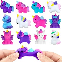 Силиконовые игрушки Mini squishy, 6 шт. цена и информация | Настольные игры, головоломки | pigu.lt