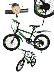 Велосипед для города Aoli 18", зеленый цена и информация | Велосипеды | pigu.lt
