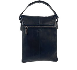Сумка для мужчин ZNIXS Leather, черная цена и информация | Мужские сумки | pigu.lt