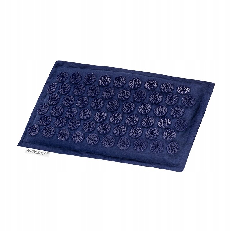 Akupresūros masažinis kilimėlis su pagalve Activfizjo, Premium, 70 x 42cm, mėlynas kaina ir informacija | Masažo reikmenys | pigu.lt