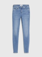 CALVIN KLEIN JEANS Mid Rise Skinny Denim Medium 560076643 цена и информация | Женские джинсы | pigu.lt