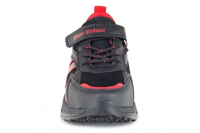 Sportiniai batai berniukams Bhm Rolesi 440033035718, juodi/raudoni kaina ir informacija | Sportiniai batai vaikams | pigu.lt