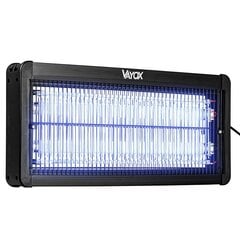 Ловушка Vayox IKV-30W для комаров и лампа от насекомых UVA 30W 4500V действие 120м2 (250м2 max) (52x24x6 cм), черная цена и информация | Средства от комаров и клещей | pigu.lt