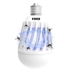 Noveen IKN803 2in1 Эфективная Уличная - Комнатная лампа от комаров E27 800V до 40m2 + 6W LED световая лампочка Белый цена и информация | Средства от комаров и клещей | pigu.lt