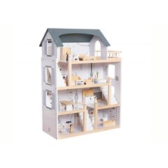 Lėlių namas su baldais Gaia, 81 cm цена и информация | Игрушки для девочек | pigu.lt