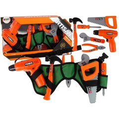 Vaikiškas įrankių rinkinys DIY Adjustable Belt Screwdriver Battery Set kaina ir informacija | Žaislai berniukams | pigu.lt