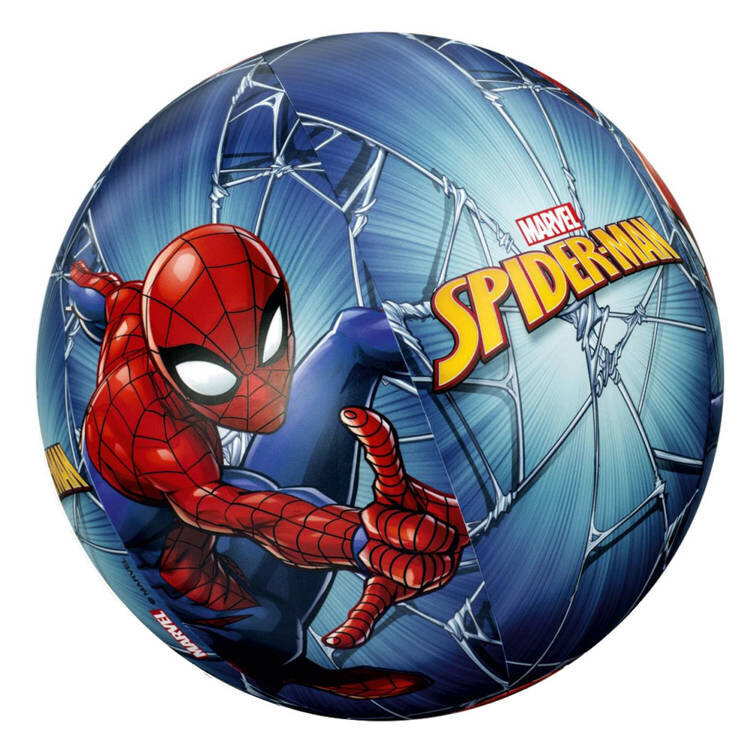 Pripučiamas kamuolys Bestway Spiderman (Žmogus Voras), 51 cm цена и информация | Vandens, smėlio ir paplūdimio žaislai | pigu.lt