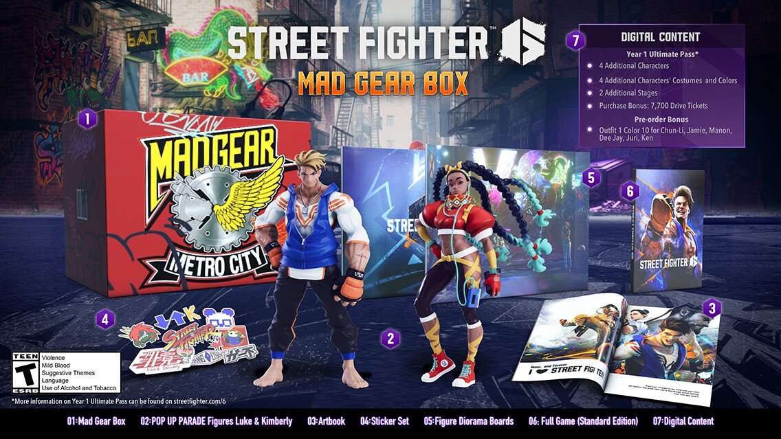 Street Fighter 6 Mad Gear Box цена и информация | Kompiuteriniai žaidimai | pigu.lt