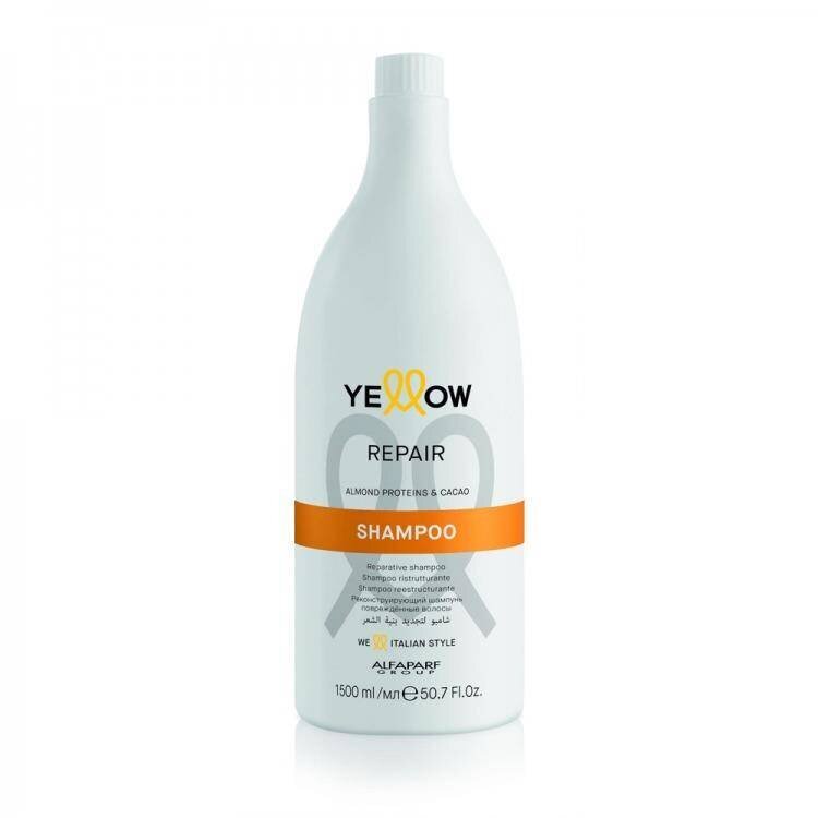 Šampūnas pažeistiems plaukams Yellow Repair, 1500 ml kaina ir informacija | Šampūnai | pigu.lt