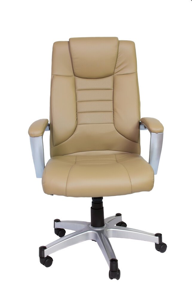 Biuro kėdė Happy Game 5902, kreminė kaina ir informacija | Biuro kėdės | pigu.lt