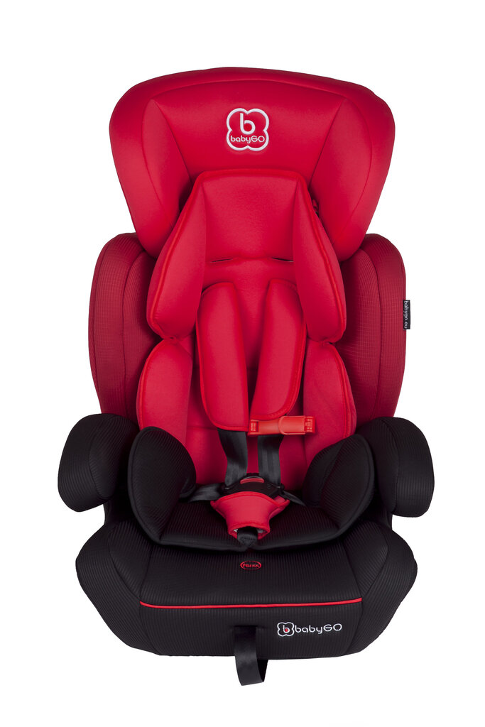 Automobilinė kėdute BabyGo - Protect, Red kaina ir informacija | Autokėdutės | pigu.lt