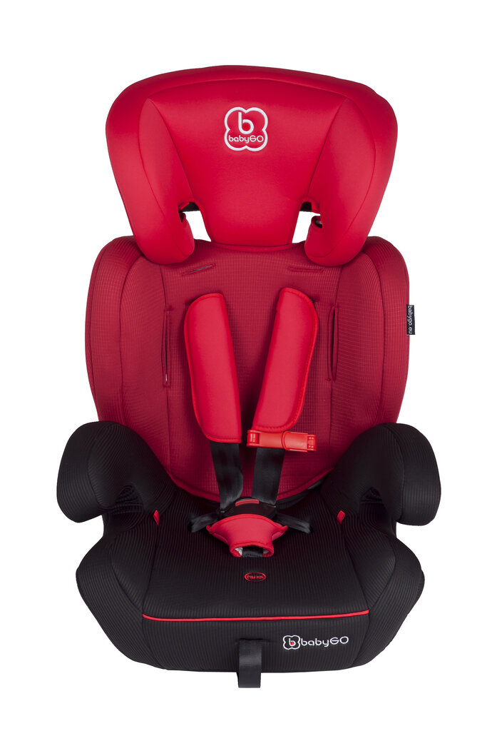 Automobilinė kėdute BabyGo - Protect, Red kaina ir informacija | Autokėdutės | pigu.lt