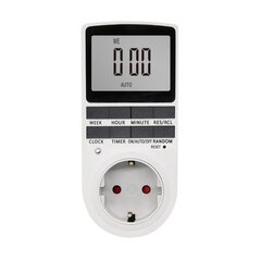 Timer on-off switch lcd digital цена и информация | Таймеры, термостаты | pigu.lt