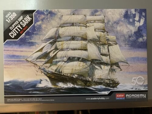 Klijuojamas modelis Academy 14110 CUTTY SHARK 1/350 цена и информация | Klijuojami modeliai | pigu.lt