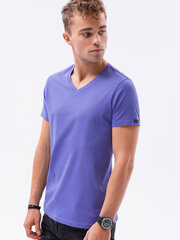 Marškinėliai vyrams, violetiniai kaina ir informacija | Vyriški marškinėliai | pigu.lt