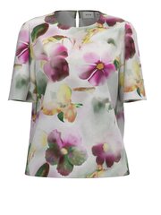 Женская блузка Vila 14092440*01, белый/розовая, 5715358657534 цена и информация | Женские блузки, рубашки | pigu.lt