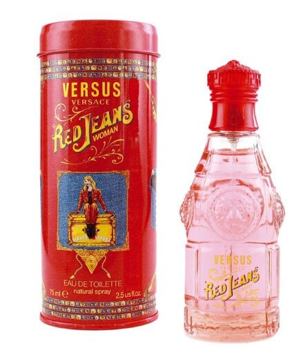 Tualetinis vanduo Versace Red Jeans EDT moterims 75 ml цена и информация | Kvepalai moterims | pigu.lt