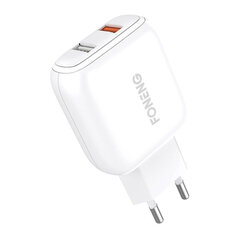 Foneng Двойное зарядное устройство micro USB QC3.0 Foneng EU36 цена и информация | Зарядные устройства для телефонов | pigu.lt