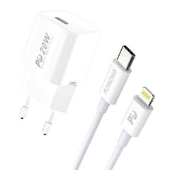 Wall charger Foneng EU38 iPhone цена и информация | Зарядные устройства для телефонов | pigu.lt