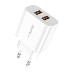 Foneng Двойное зарядное устройство USB Foneng EU45 Type-C цена и информация | Зарядные устройства для телефонов | pigu.lt