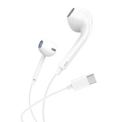 In-ear headphones, wired Foneng T15, USB-C, 1.2m (white) цена и информация | Наушники | pigu.lt