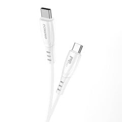 Foneng USB C - USB C, 1 m kaina ir informacija | Kabeliai ir laidai | pigu.lt