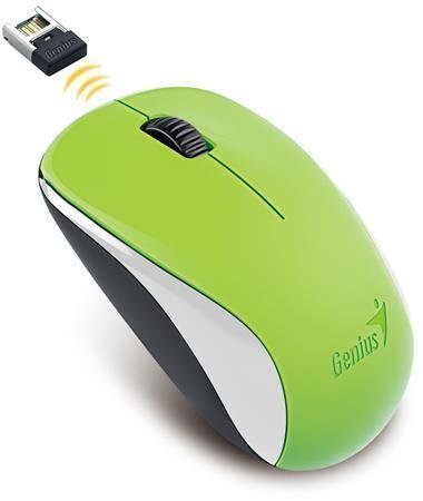 Genius NX-7000, žalia цена и информация | Pelės | pigu.lt