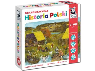 Gra Edukacyjna "Historia Polski" цена и информация | Настольные игры, головоломки | pigu.lt