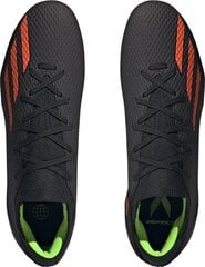 Futbolo batai Adidas X Speedportal.3 FG, 47 1/3 dydis, juodi kaina ir informacija | Futbolo bateliai | pigu.lt