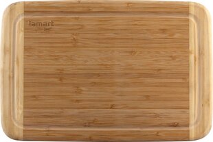 Разделочная доска Lamart BAMBOO, бамбук, 30x20x1,9 см цена и информация | Разделочная доска | pigu.lt