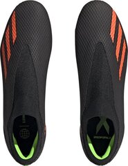 Futbolo batai Adidas X Speedportal.3 LL FG, 46 2/3 dydis, juodi kaina ir informacija | Futbolo bateliai | pigu.lt
