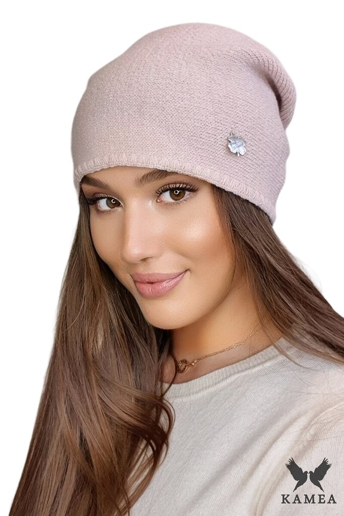 Kamea moteriška kepurė Ariba, rožinis Universalus kaina ir informacija | Kepurės moterims | pigu.lt