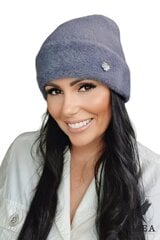 Женская шапка Kamea ERAZMA*10, серо-розовая, 5903246753844 цена и информация | Женские шапки | pigu.lt