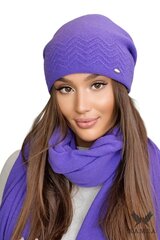 Kamea moteriška kepurė Hana, violetinė kaina ir informacija | Kepurės moterims | pigu.lt