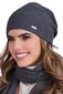 Kamea moteriška kepurė Gloria, tamsiai pilka Universalus цена и информация | Kepurės moterims | pigu.lt