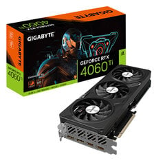 Gigabyte GeForce RTX­­ 4060 Ti Gaming OC 8G (GV-N406TGAMINGOC-8GD) kaina ir informacija | Vaizdo plokštės (GPU) | pigu.lt