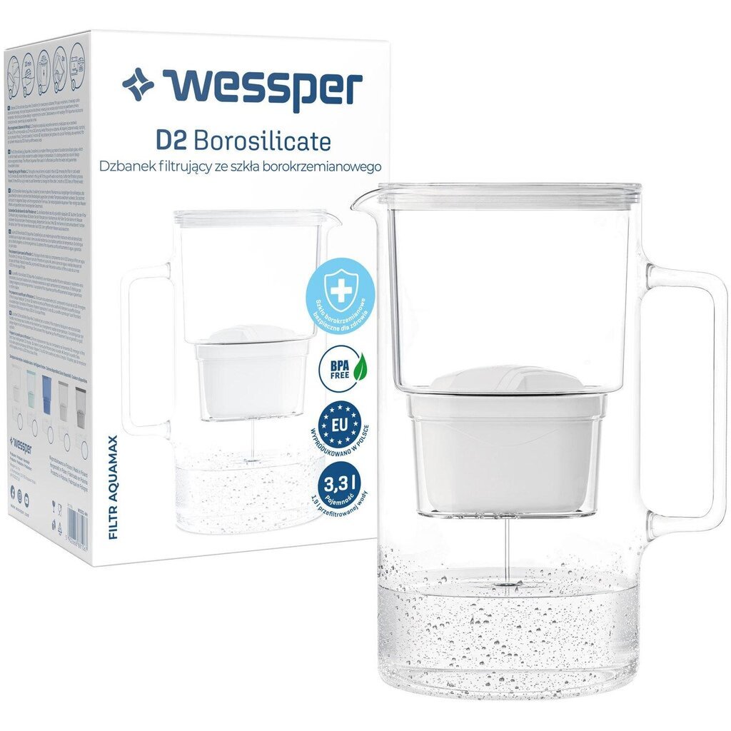 Wessper AquaClassic D2, 1vnt. цена и информация | Vandens filtrai | pigu.lt
