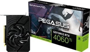 Gainward GeForce RTX 4060 Ti Pegasus (NE6406T019P1-1060E) kaina ir informacija | Vaizdo plokštės (GPU) | pigu.lt