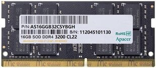 Apacer AS16GGB32CSYBGH цена и информация | Оперативная память (RAM) | pigu.lt