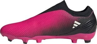Бутсы футбольные Adidas X Speedportal.3 LL FG, размер 45 1/3, розовый цвет цена и информация | Футбольные бутсы | pigu.lt