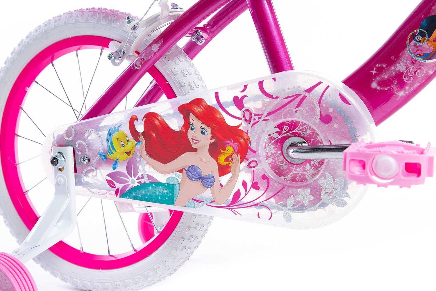 Vaikiškas dviratis Huffy Disney Princess 21931W 16", rožinis kaina ir informacija | Dviračiai | pigu.lt