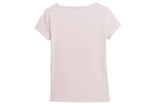 Marškinėliai moterims 4f, rožiniai kaina ir informacija | Marškinėliai moterims | pigu.lt