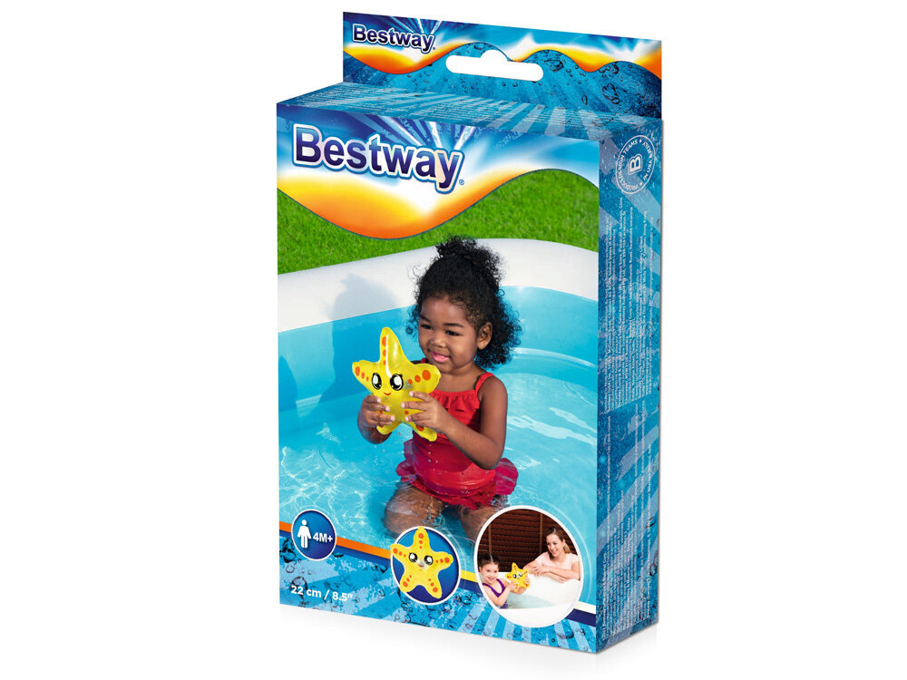 Pripučiama jūrų žvaigždė Beestway, 22 cm kaina ir informacija | Žaislai kūdikiams | pigu.lt