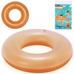 Pripučiamas plaukimo ratas Bestway, 76 cm, oranžinis kaina ir informacija | Pripučiamos ir paplūdimio prekės | pigu.lt