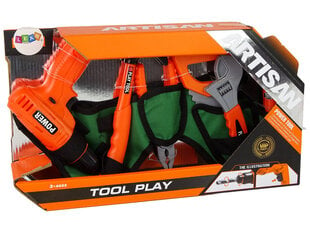 Žaislinių įrankių rinkinys su diržu LeanToys kaina ir informacija | Žaislai berniukams | pigu.lt